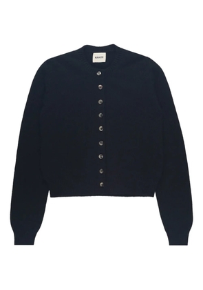 KHAITE Everheart button-front cardigan - Black