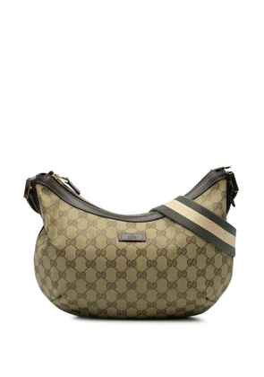 Gucci Pre-Owned 2000-2015 GG Canvas Web crossbody bag - Brown