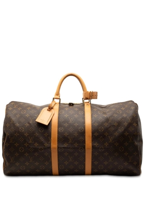 Louis Vuitton Pre-Owned 1997 Monogram Keepall 55 travel bag - Brown