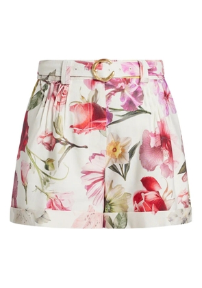 Aje Fluer shorts - White