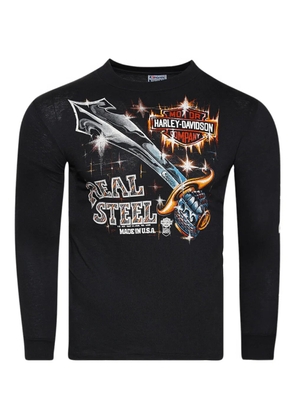 EARTHLING VIP Harley Davidson T-shirt - Black