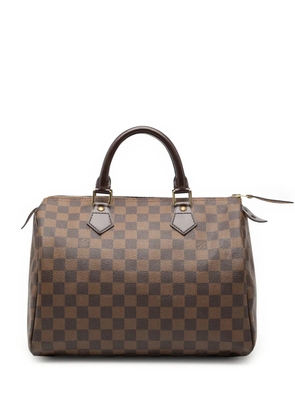 Louis Vuitton Pre-Owned 2005 Damier Ebene Speedy 30 boston bag - Brown