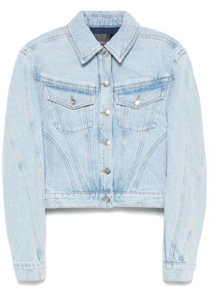 Mugler denim jacket - Blue