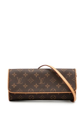 Louis Vuitton Pre-Owned 2000 Monogram Pochette Twin GM crossbody bag - Brown