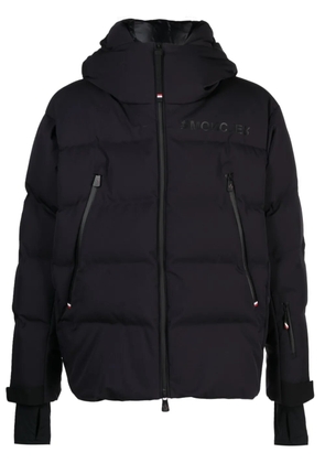 Moncler Grenoble quilted hooded jacket - Blue