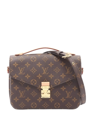 Louis Vuitton Pre-Owned 2020 Monogram Pochette Metis satchel - Brown