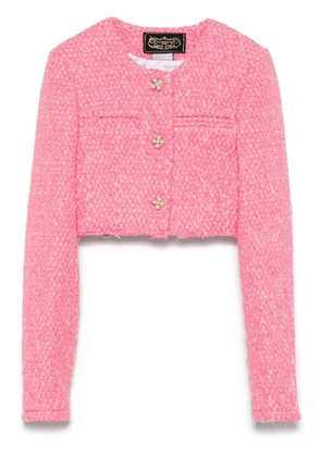 VETEMENTS Deconstructed jacket - Pink