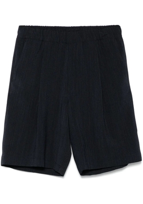 D4.0 seersucker shorts - Blue