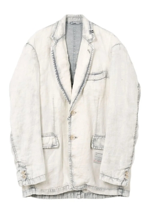 Maison MIHARA YASUHIRO single-breasted blazer - White