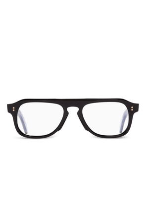 Cutler & Gross geometric-frame glasses - Black