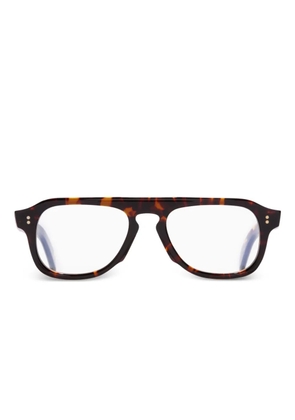Cutler & Gross GR14 geometric glasses - Brown