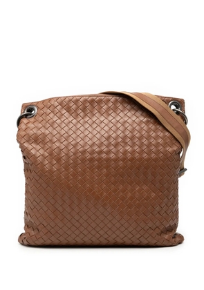 Bottega Veneta Pre-Owned 2000-2007 Nappa Intrecciato crossbody bag - Brown