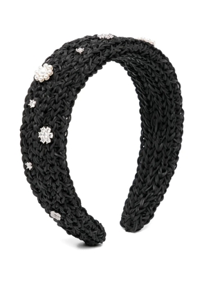 SHUSHU/TONG braided headband - Black