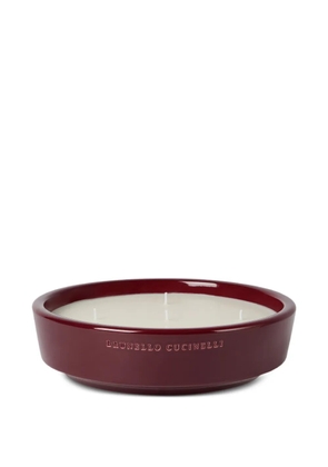 Brunello Cucinelli branded scented candle - Red