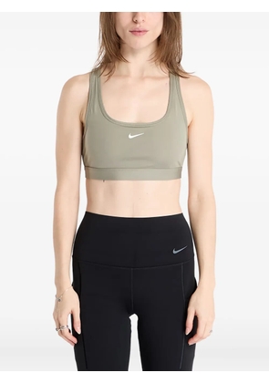 Nike Swoosh racerback sports bra - Green