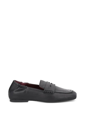 Ash Barley leather loafers - Black
