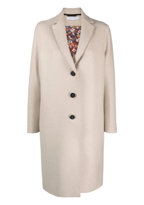 Harris Wharf London wool single-breasted coat - Neutrals
