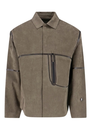 Massimo Osti Studio zip-pocket shirt jacket - Green