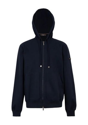 Peserico zip hoodie - Blue