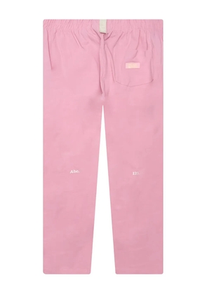 Advisory Board Crystals logo-embroidered lounge trousers - Pink