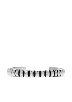 ISABEL MARANT ridged bracelet - Silver
