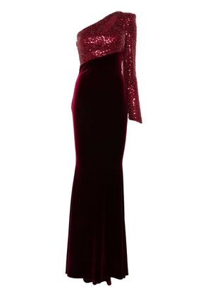 CRISTALLINI Zephyra maxi dress - Red