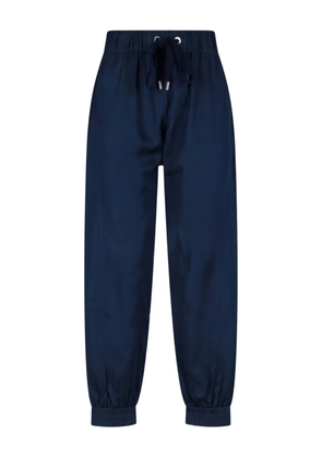 SA SU PHI elasticated-cuff trousers - Blue