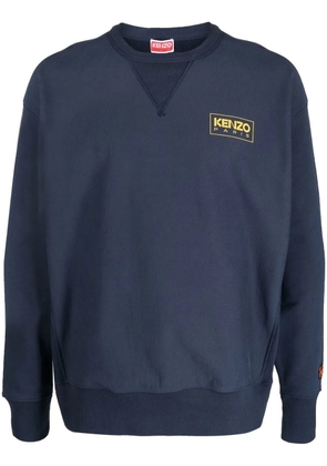Kenzo logo-print sweatshirt - Blue