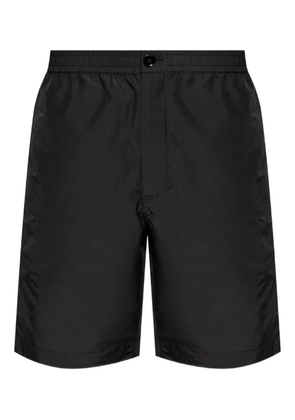 Theory drawstring cotton shorts - Black