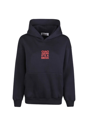 Giada Benincasa logo hoodie - Blue