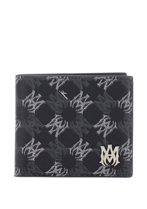 AMIRI logo-plaque wallet - Black