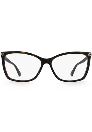Gucci Eyewear tortoiseshell glasses - Brown
