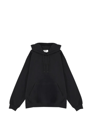 MSGM drawstrings hoodie - Black