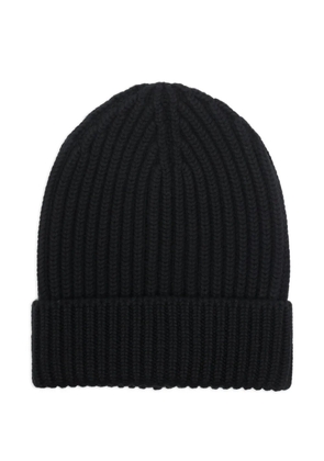 Dolce & Gabbana ribbed beanie - Black