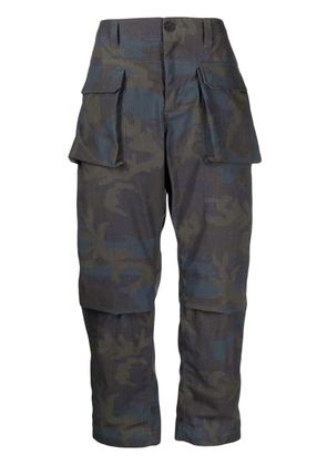 The Power For The People cargo-pocket detail trousers - Multicolour