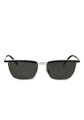Saint Laurent Eyewear JOE rectangle-frame sunglasses - Silver