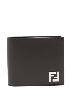 FENDI FF-plaque wallet - Brown