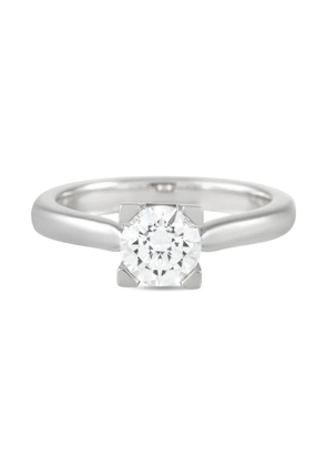 Harry Winston platinum engagement diamond ring - Silver
