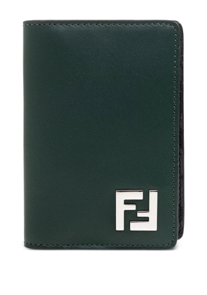 FENDI FF-detail squared cardholder - Green
