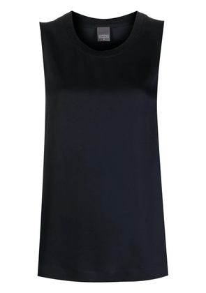 Lorena Antoniazzi cotton-blend tank top - Blue