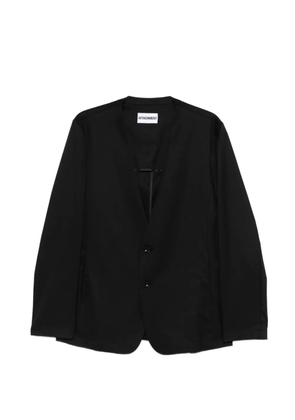 Attachment button front jacket - Black