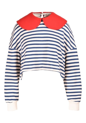 Ioana Ciolacu Orchid sweatshirt - Blue