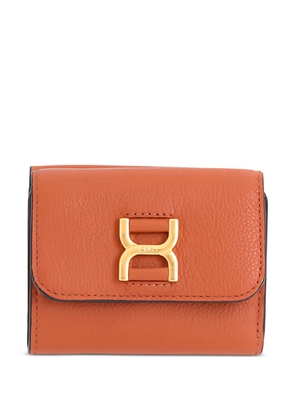 Chloé trifold leather wallet - Brown