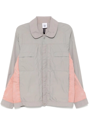 Stain Shade panelled windbreaker - Grey
