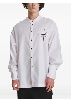 IRINA VOINEA embroidered shirt - White