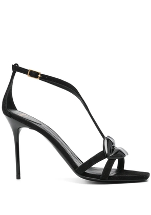 Balmain 95mm Lips sandals - Black