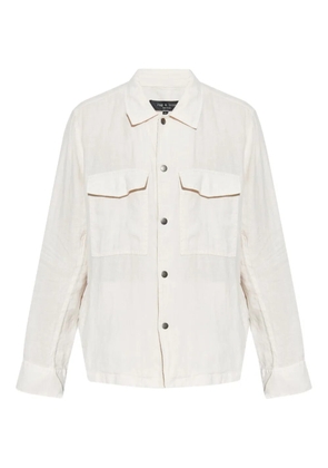 rag & bone linen shirt jacket - Neutrals