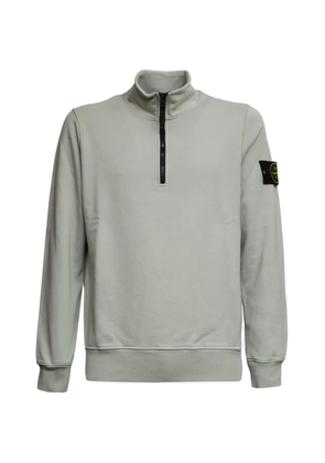 Stone Island zip fleece sweater - Grey