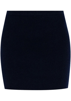 Lisa Yang cashmere mini skirt - Blue