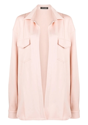 STYLAND long-sleeved cotton shirt - Pink